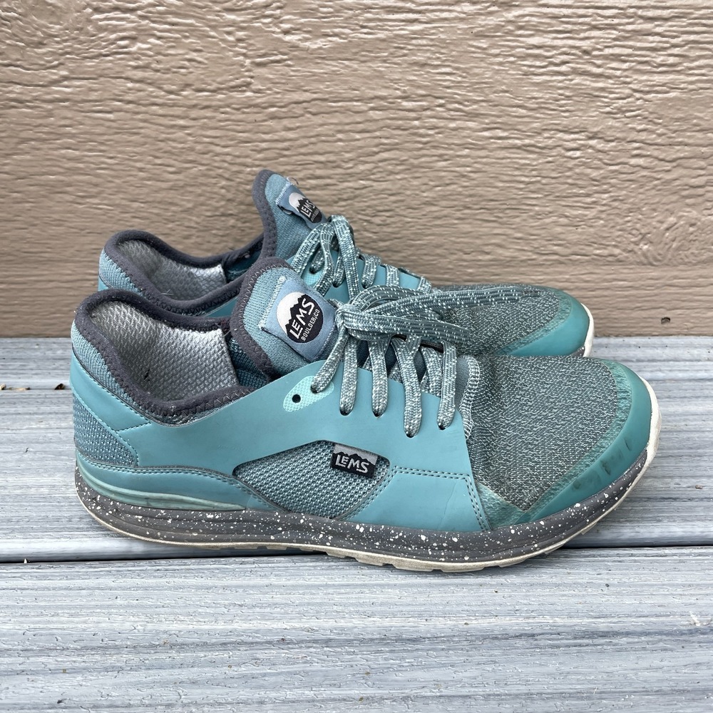 LEMS Mesa Men's Size 11 D Arctic Blue Hiking Running Sneakers Casual